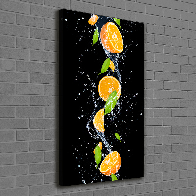 Canvas wall art Oranges