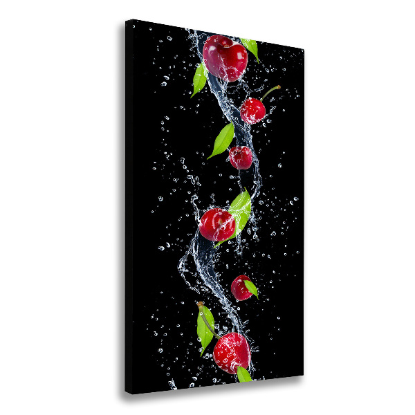 Canvas wall art Cherries