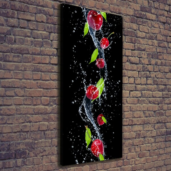 Canvas wall art Cherries