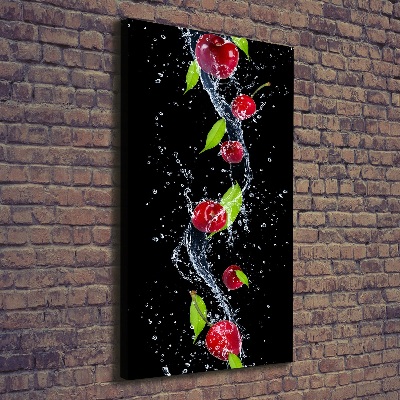 Canvas wall art Cherries