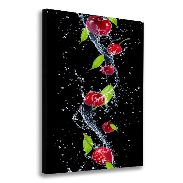 Canvas wall art Cherries