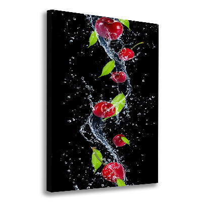 Canvas wall art Cherries