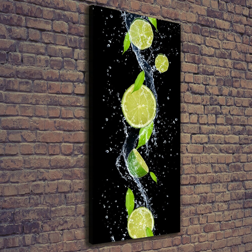 Canvas print Lime