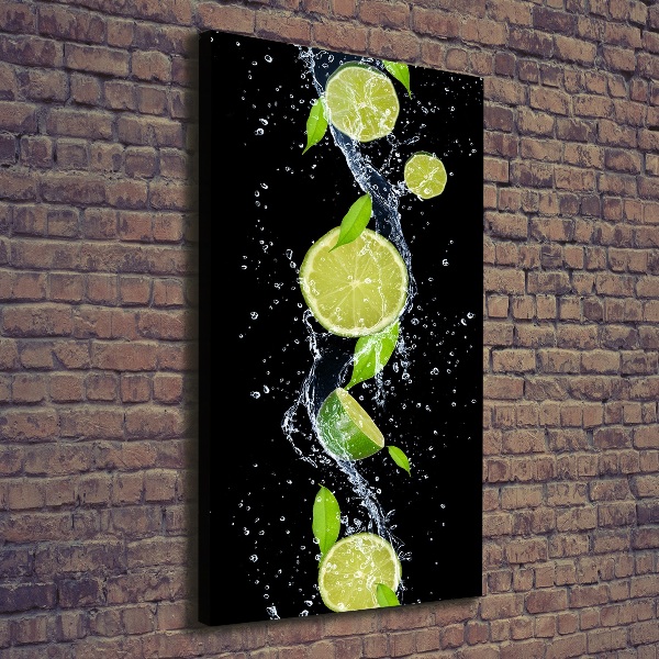 Canvas print Lime