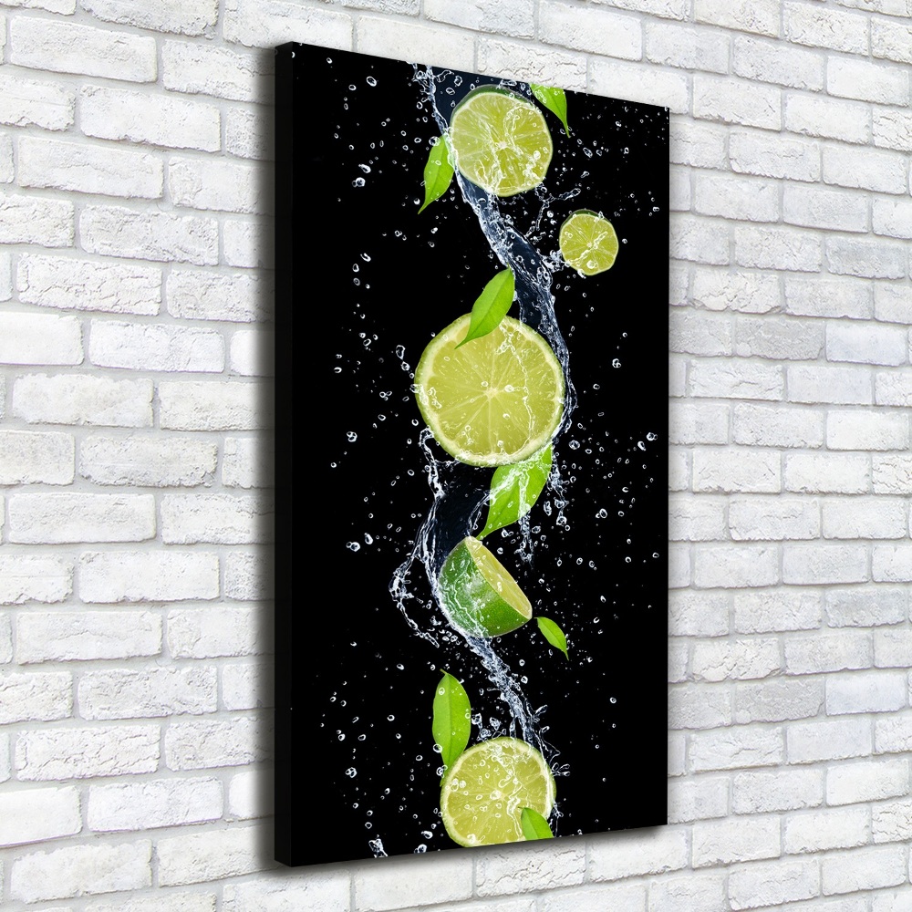 Canvas print Lime