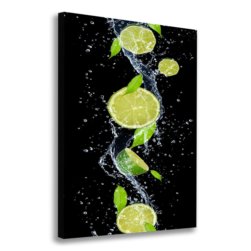 Canvas print Lime