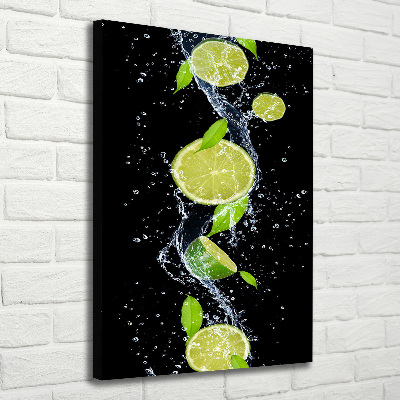 Canvas print Lime