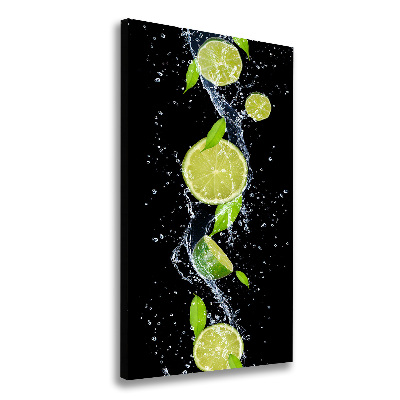 Canvas print Lime