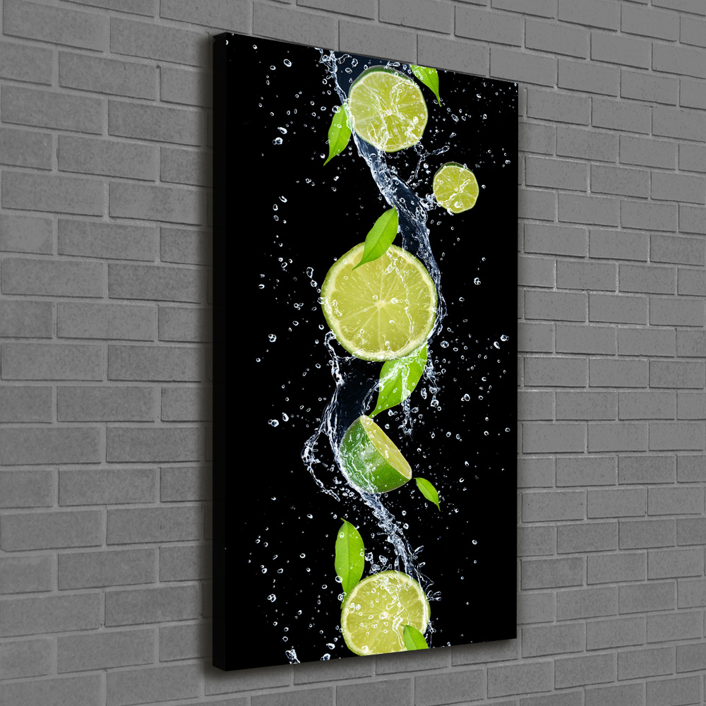 Canvas print Lime