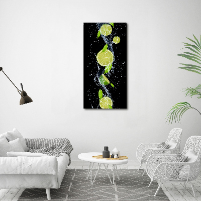 Canvas print Lime