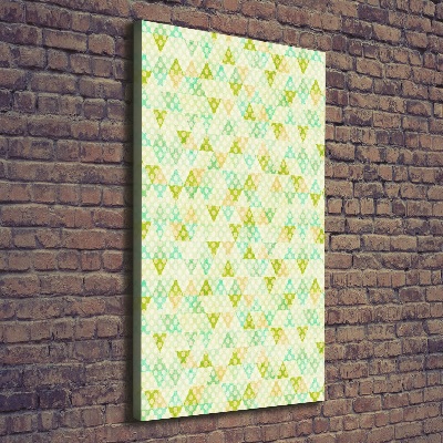 Wall art canvas Geometric background