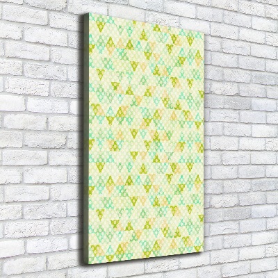 Wall art canvas Geometric background