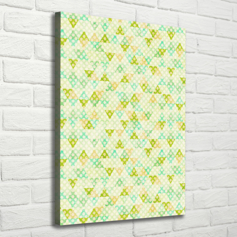 Wall art canvas Geometric background