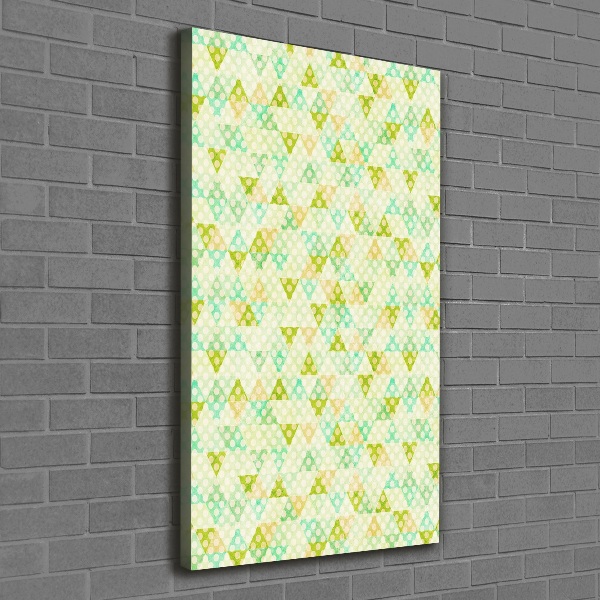 Wall art canvas Geometric background