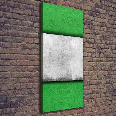 Large canvas wall art Green wall