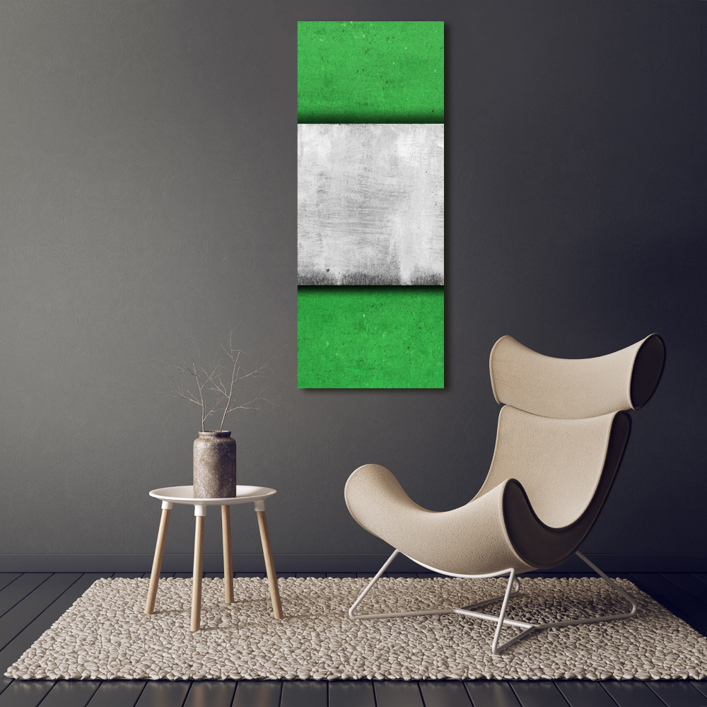 Large canvas wall art Green wall