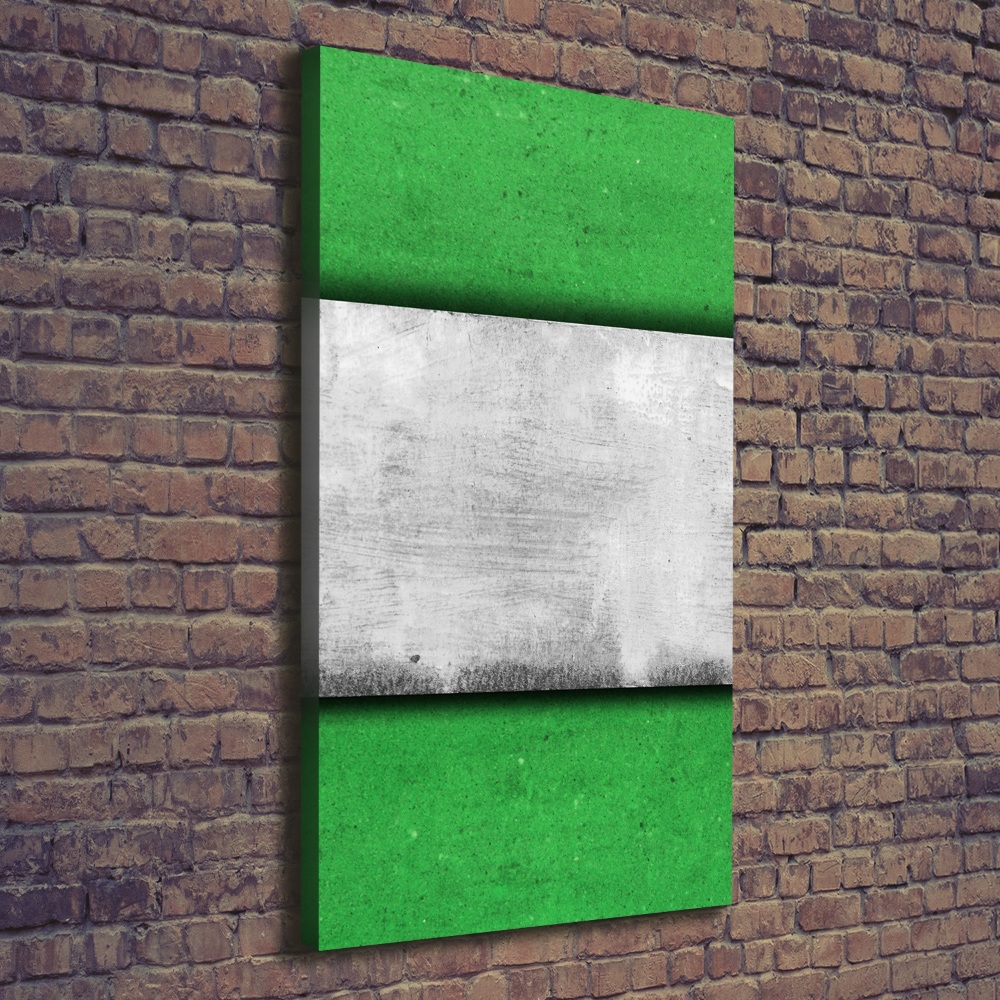 Large canvas wall art Green wall