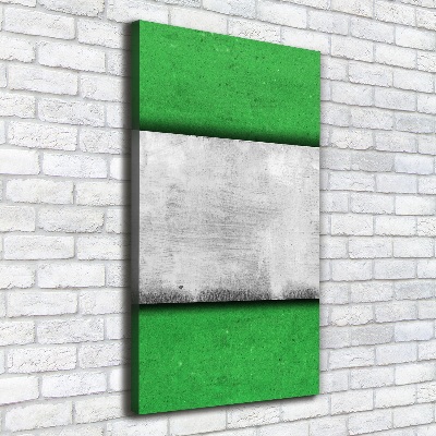 Large canvas wall art Green wall