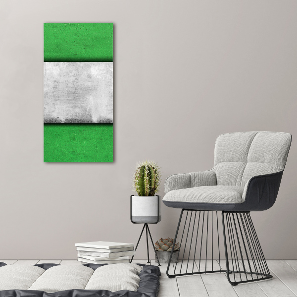 Large canvas wall art Green wall