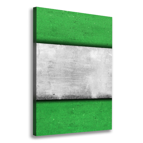 Large canvas wall art Green wall