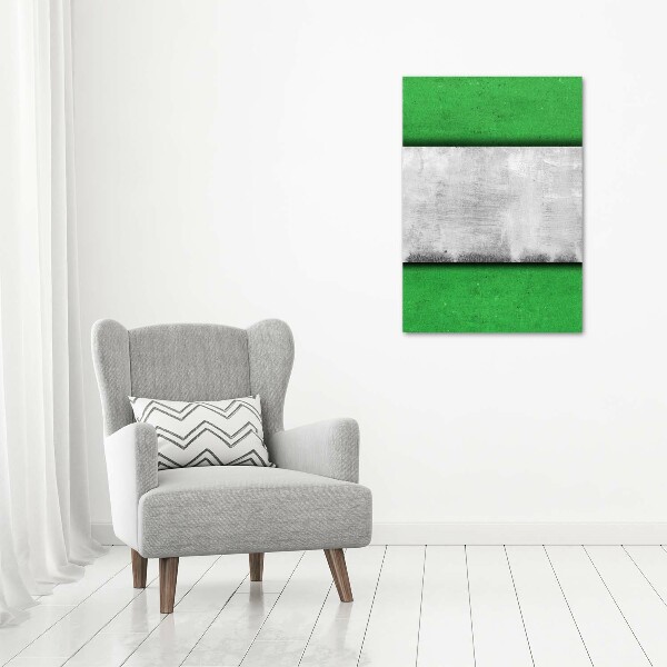 Large canvas wall art Green wall