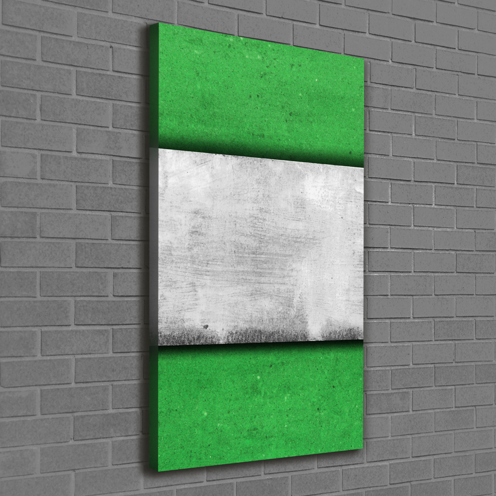 Large canvas wall art Green wall