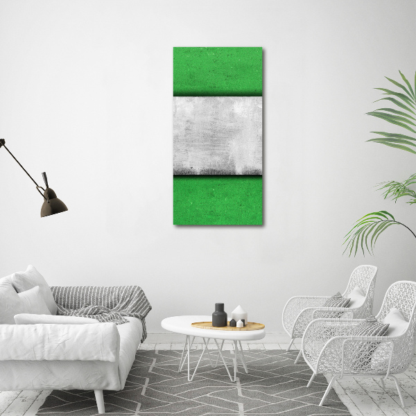 Large canvas wall art Green wall