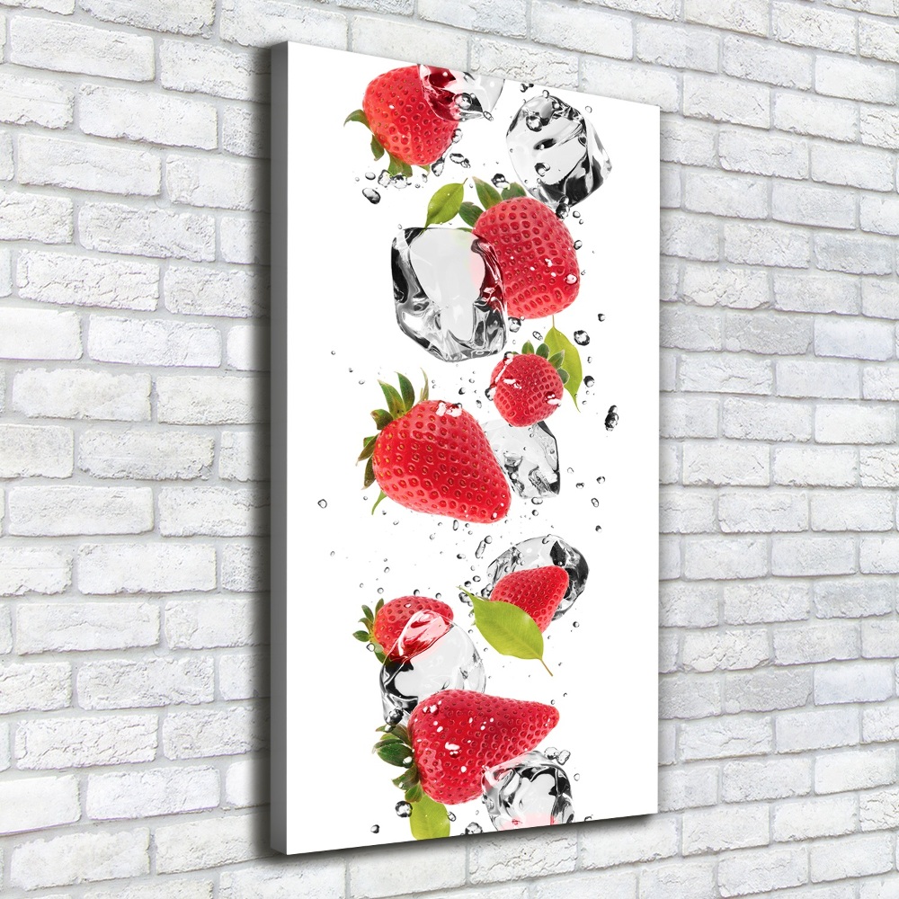 Canvas print Strawberries