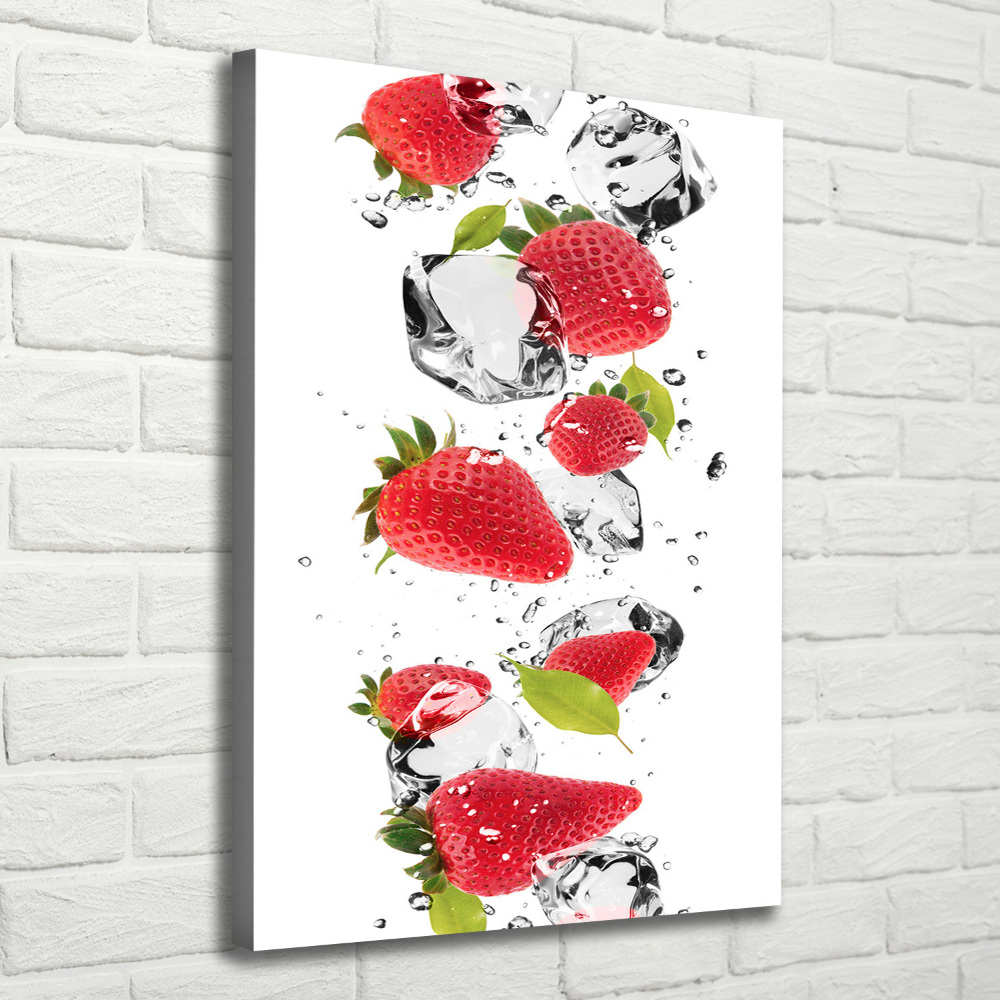 Canvas print Strawberries