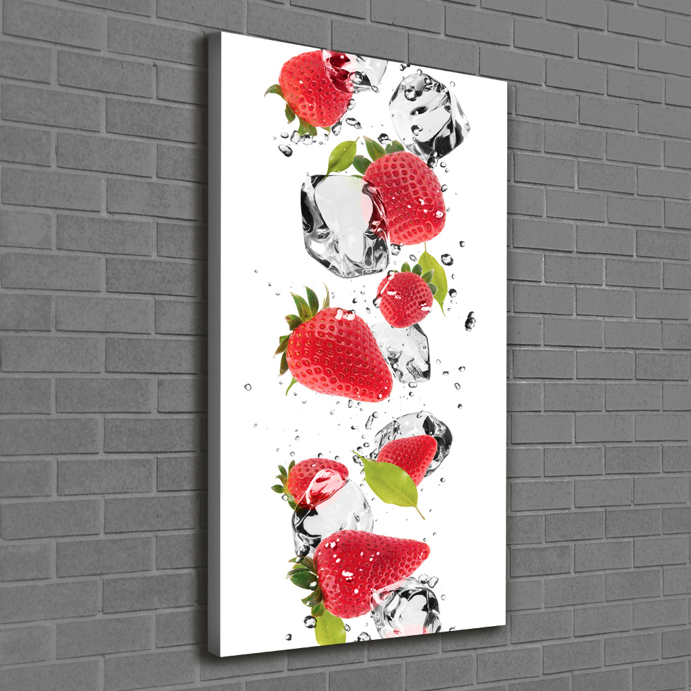 Canvas print Strawberries