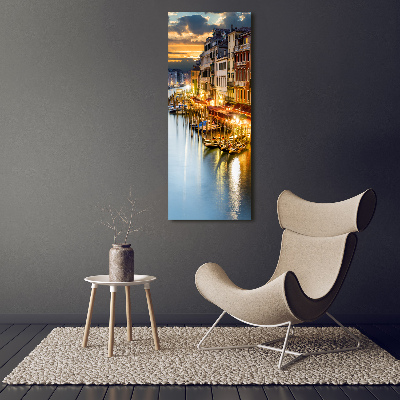 Canvas wall art Venice Italy