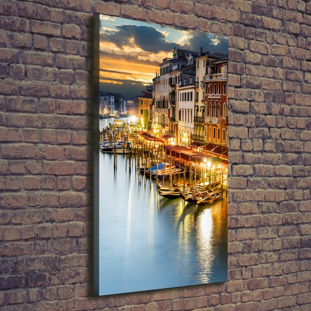 Canvas wall art Venice Italy