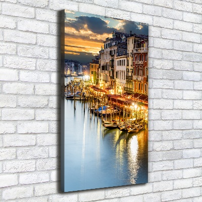 Canvas wall art Venice Italy