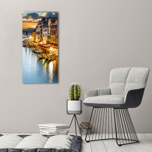 Canvas wall art Venice Italy