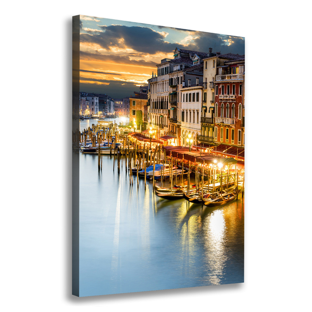 Canvas wall art Venice Italy