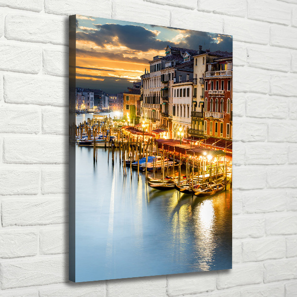 Canvas wall art Venice Italy