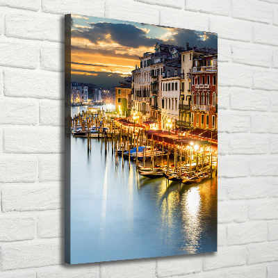 Canvas wall art Venice Italy