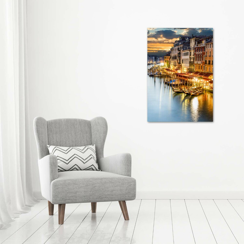 Canvas wall art Venice Italy