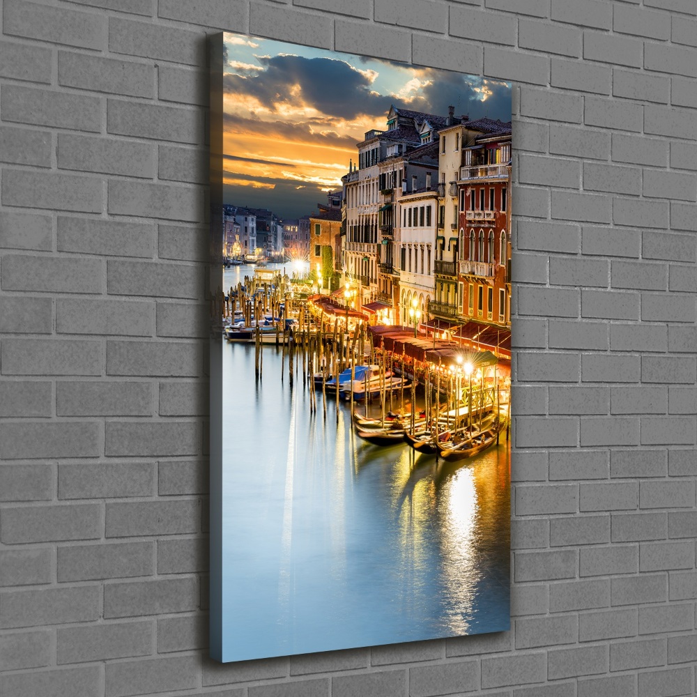 Canvas wall art Venice Italy