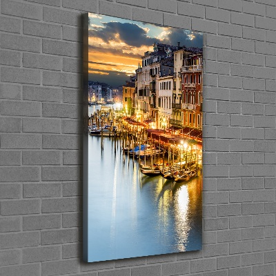 Canvas wall art Venice Italy