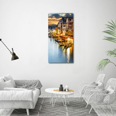 Canvas wall art Venice Italy