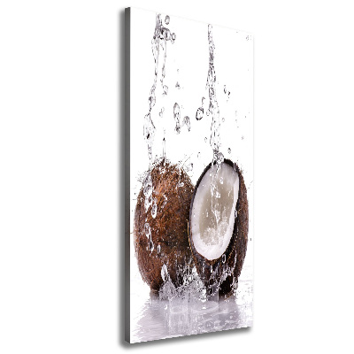 Wall art canvas large Coconut