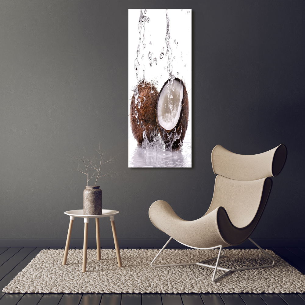 Wall art canvas large Coconut