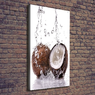 Wall art canvas large Coconut