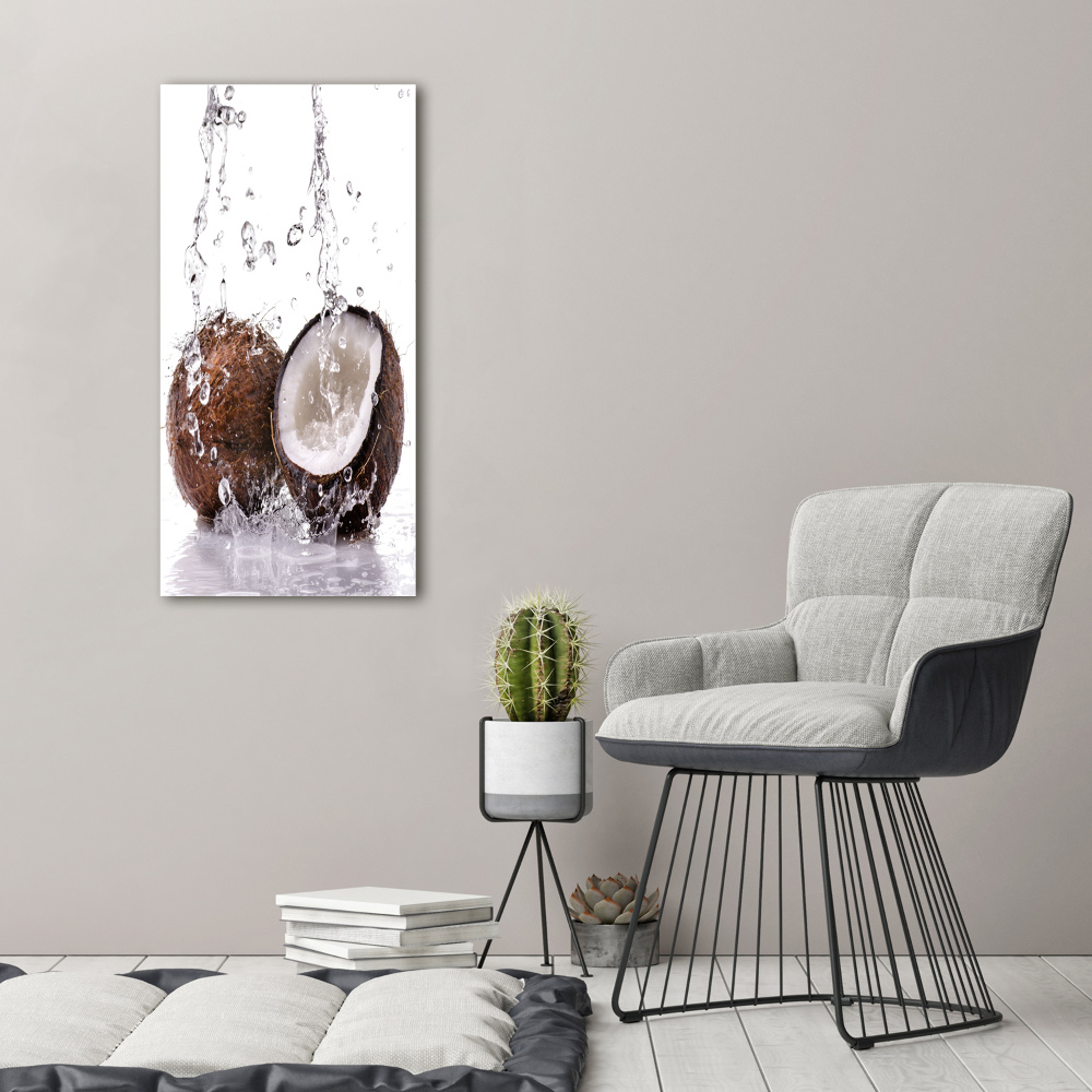 Wall art canvas large Coconut