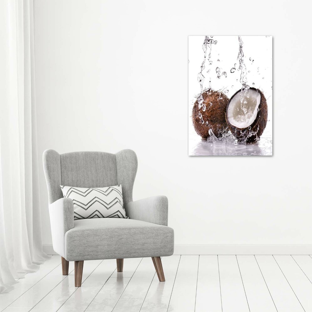 Wall art canvas large Coconut