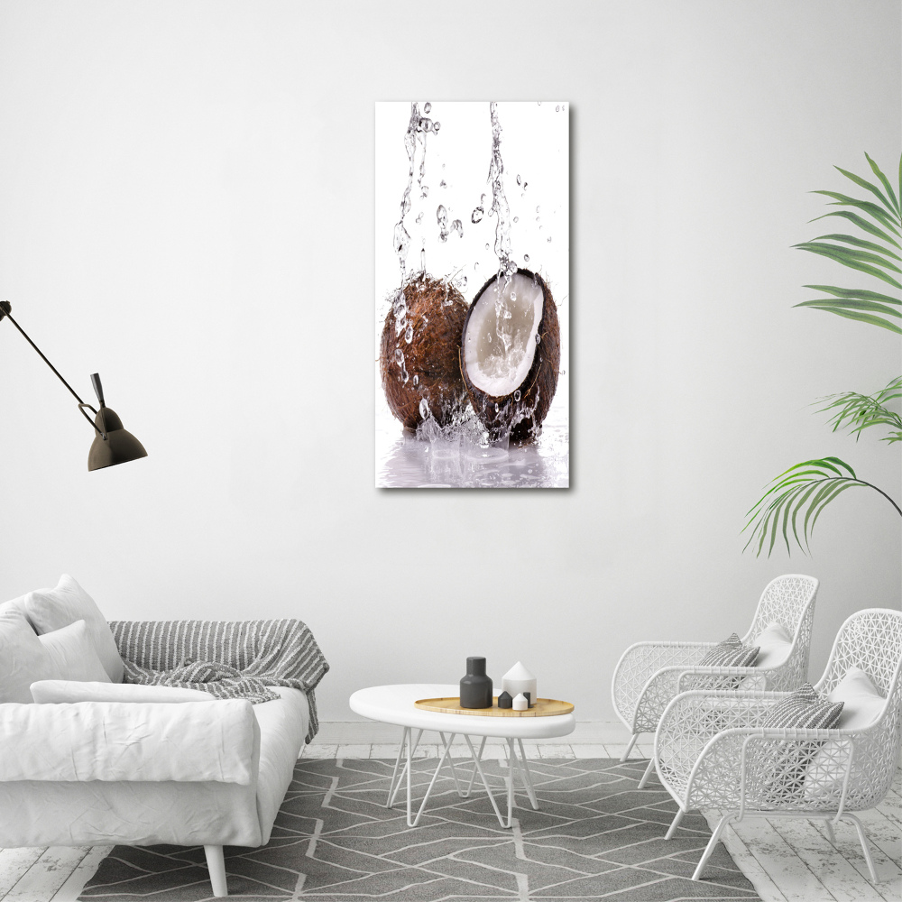 Wall art canvas large Coconut