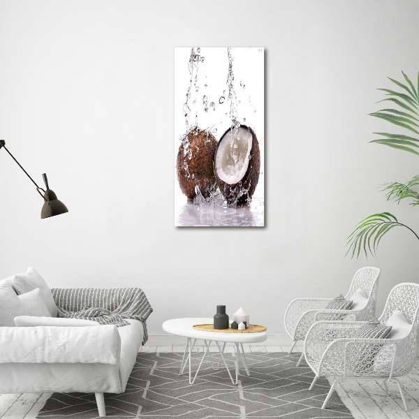 Wall art canvas large Coconut