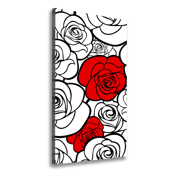 Canvas wall art Roses