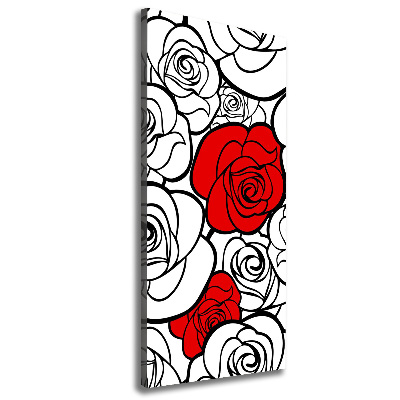 Canvas wall art Roses